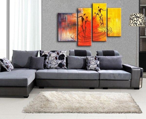 Abstract Painting Of Love Large Acrylic Painting Abstract Painting Bedroom Wall Art