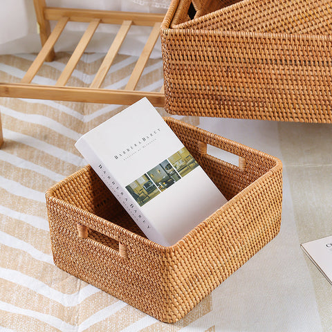 Extra Large Rectangular Storage Basket, Large Storage Baskets for Clot