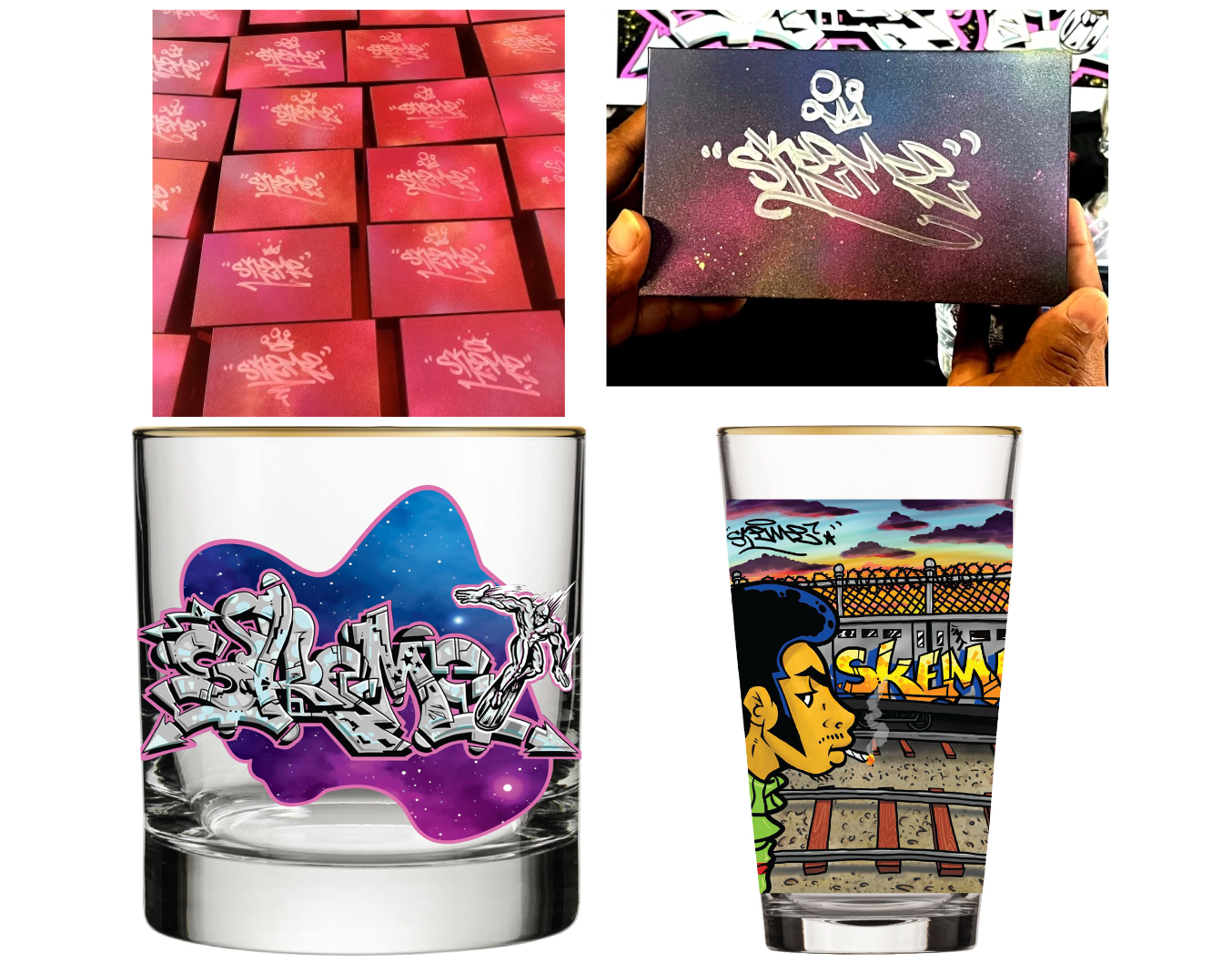 That "Silver Surfer" & "Train Yard" Box Set by Skeme