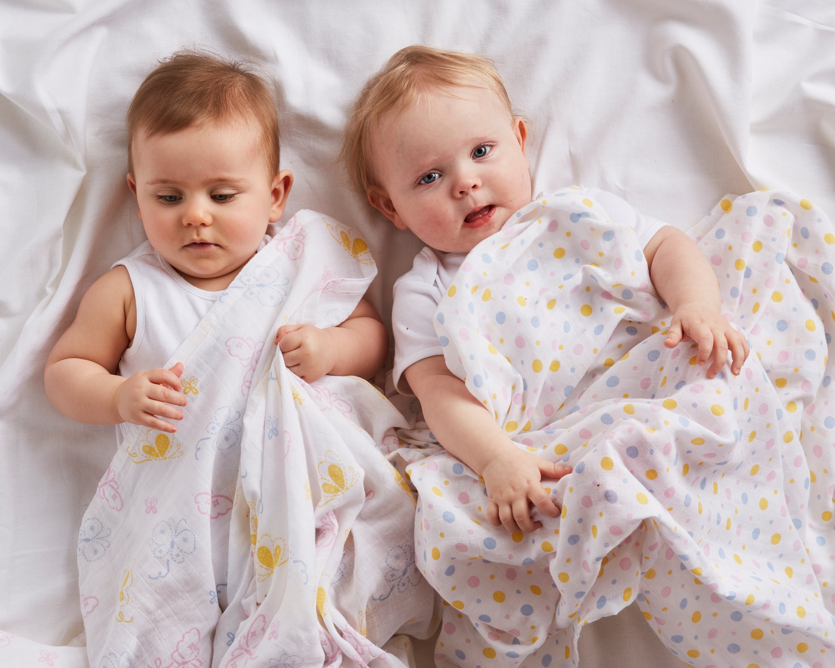 Ultra Soft Organic Swaddle Blankets