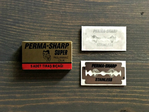 Perma Sharp, Razor Blades, DE Blades