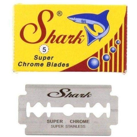 Shark, Super Chrome, DE Blades, Double Edge Razor Blades