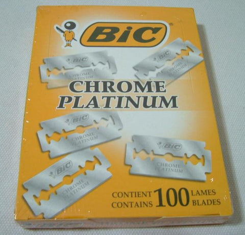 BIC - Chrome Platinum - Double Edge Razor Blades