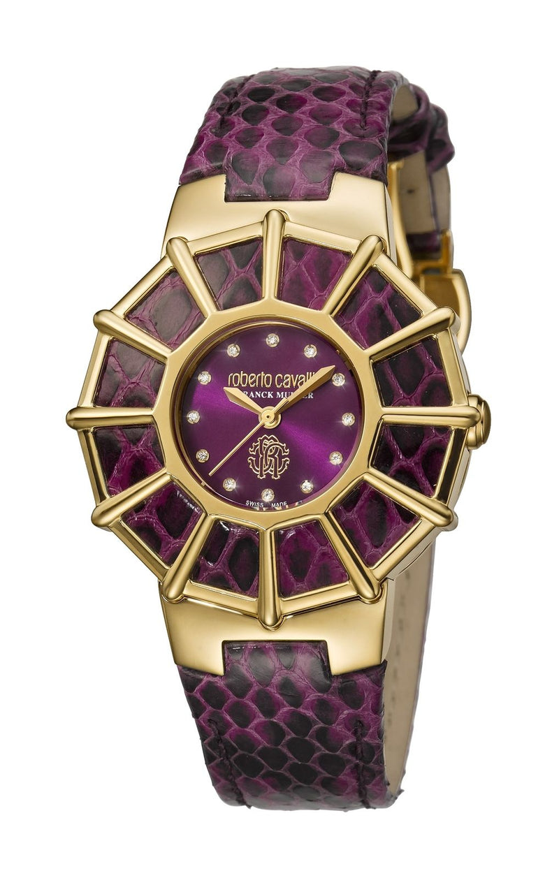 roberto cavalli diamond watch