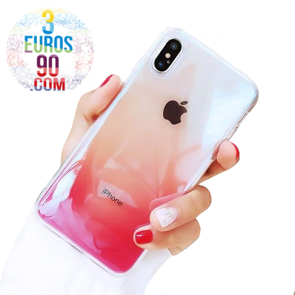 coque iphone xs max arc en ciel