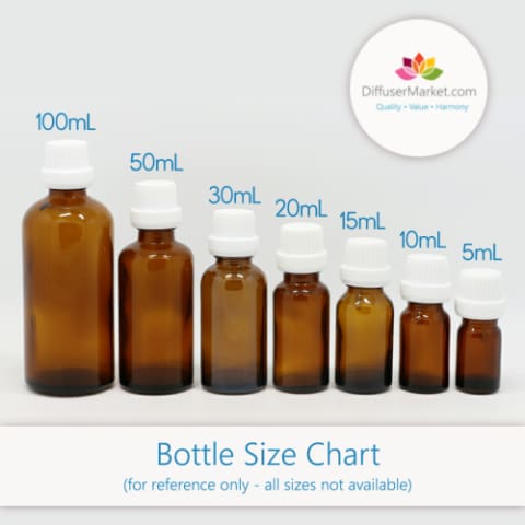 essential oils bottle size chart