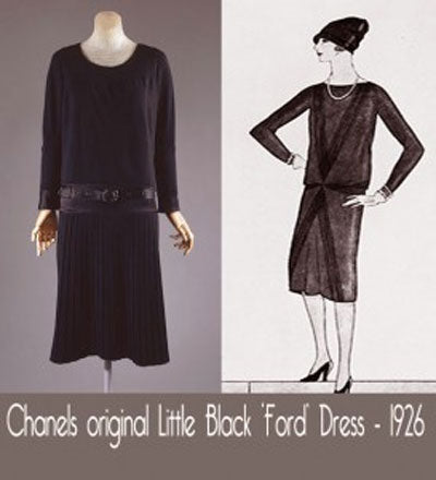 Coco Chanel Designs Little Black Dress