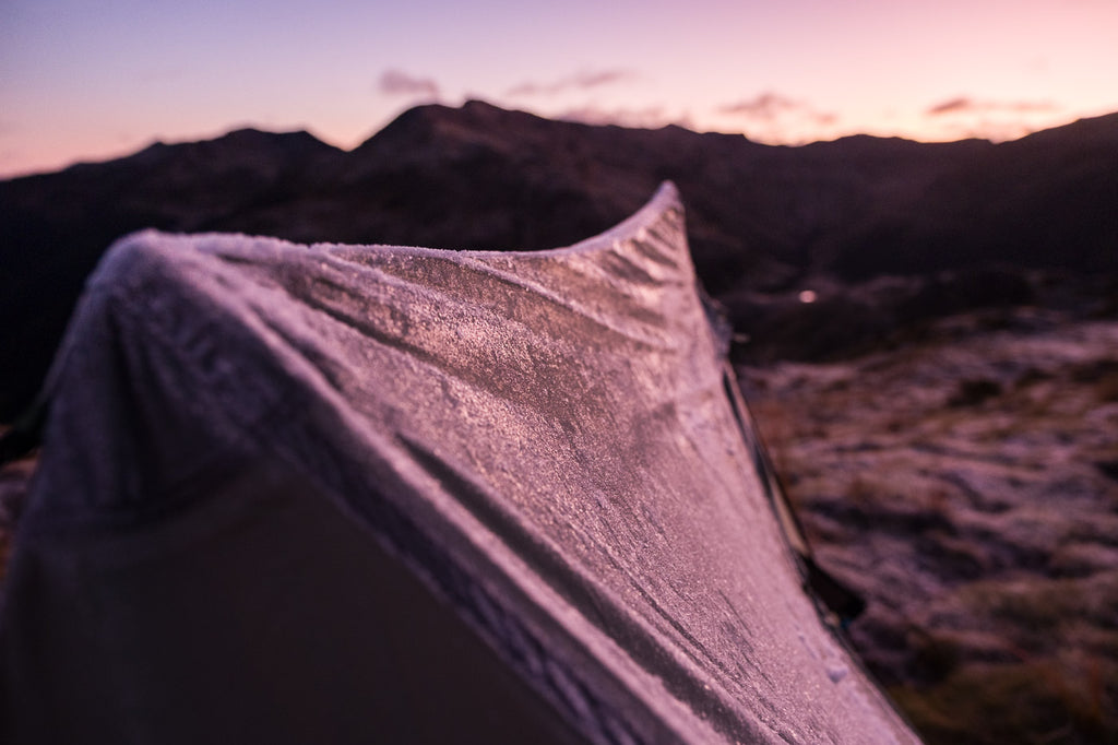 Frosty tent