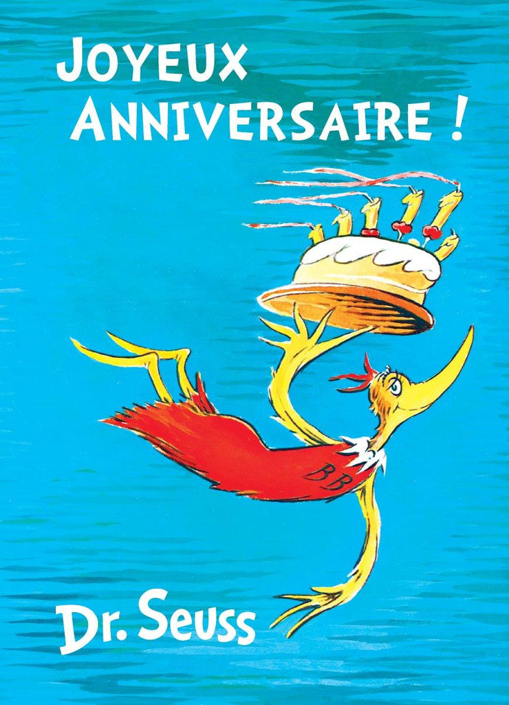 Joyeux Anniversaire French Edition Of Happy Birthday To You Jazams