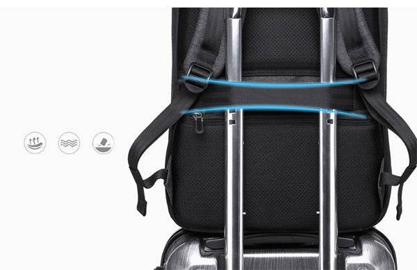 Fashion Laptop Backpack Contains Multi-Function Pockets