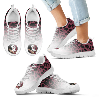 Leopard Pattern Awesome Florida State Seminoles Sneakers
