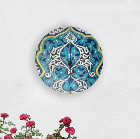 Ancient Turkish Dash Art Decorative Wall Plate