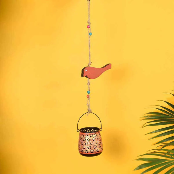 Hand crafted bird feeder