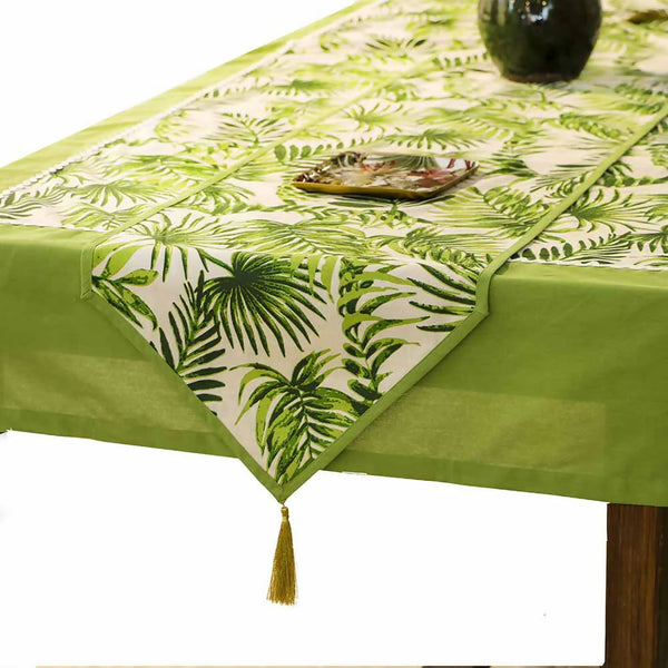 tropical table runner