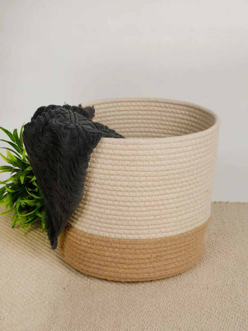 Cotton Dual Color Basket