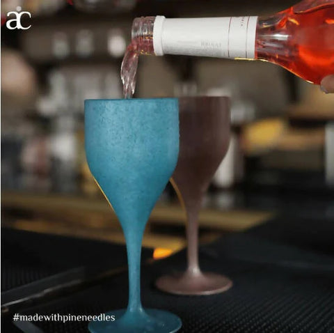 Wine Glass - Iceberg Blue