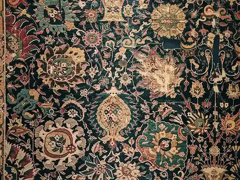 An Islamic carpet pattern