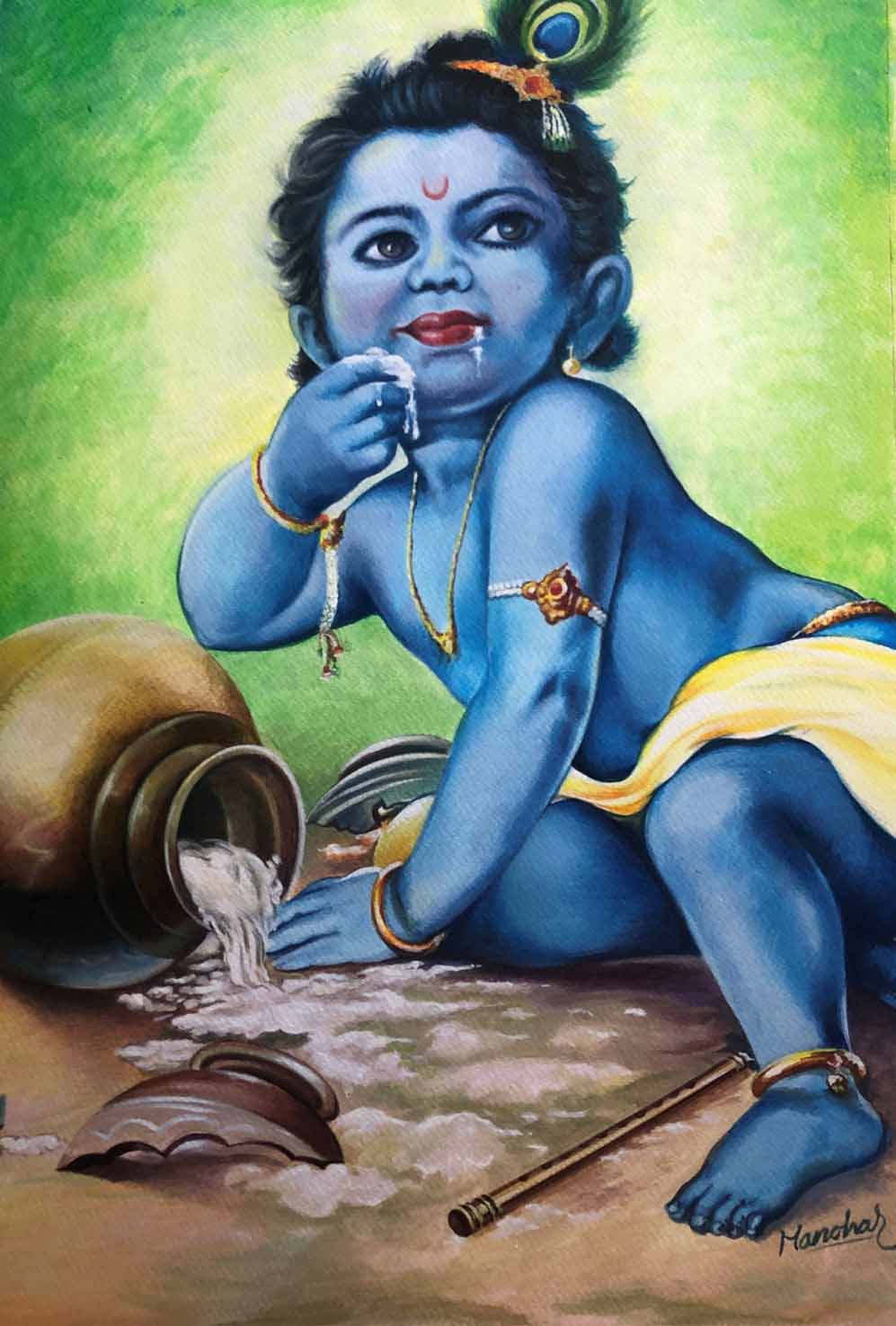 Baby Krishna – Pisarto