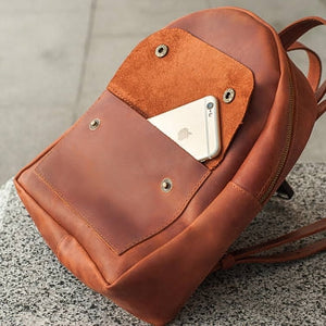 mini leather backpack canada