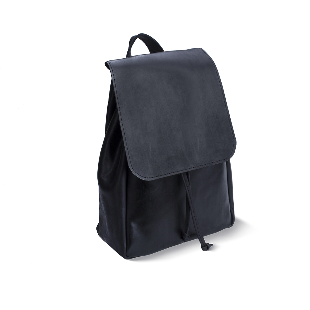 women's mini backpack black