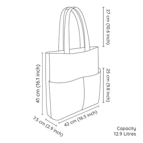 Tote Bag Size Chart