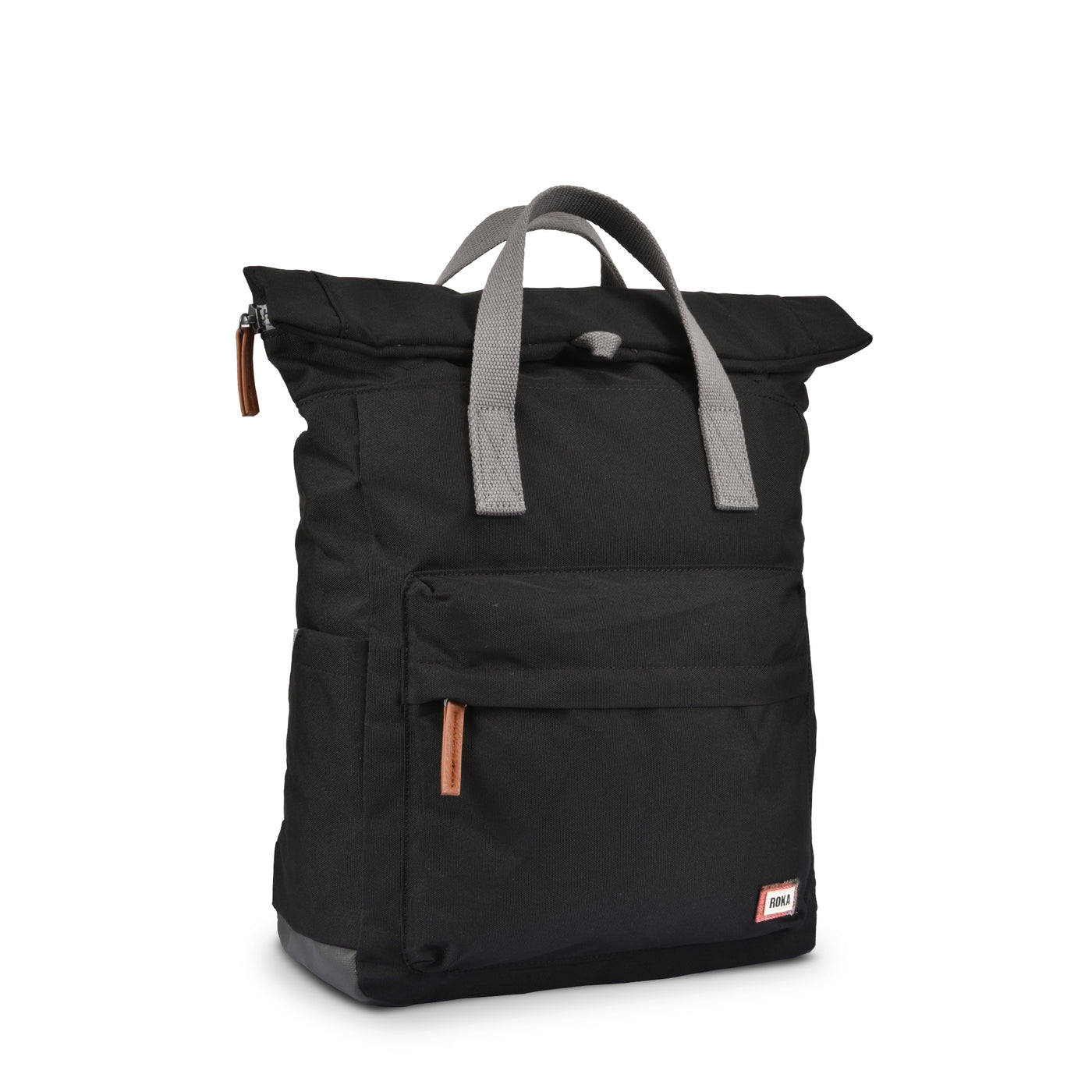 Flannel Canfield B Black Recycled Canvas