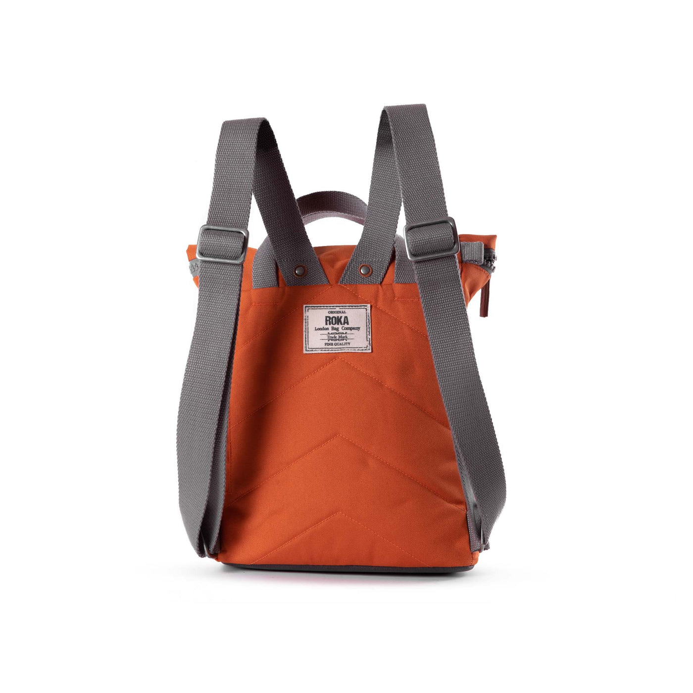 ROKA London | Finchley Sustainable Backpack | Atomic Orange