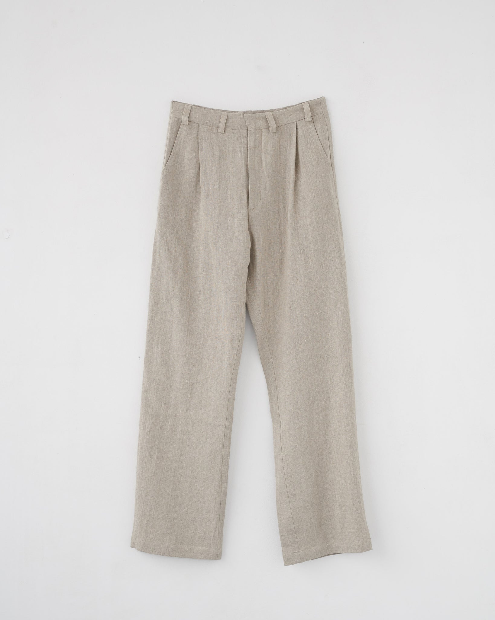 LINEN BOX TROUSERS – AF Agger