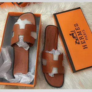 hermes slippers women price