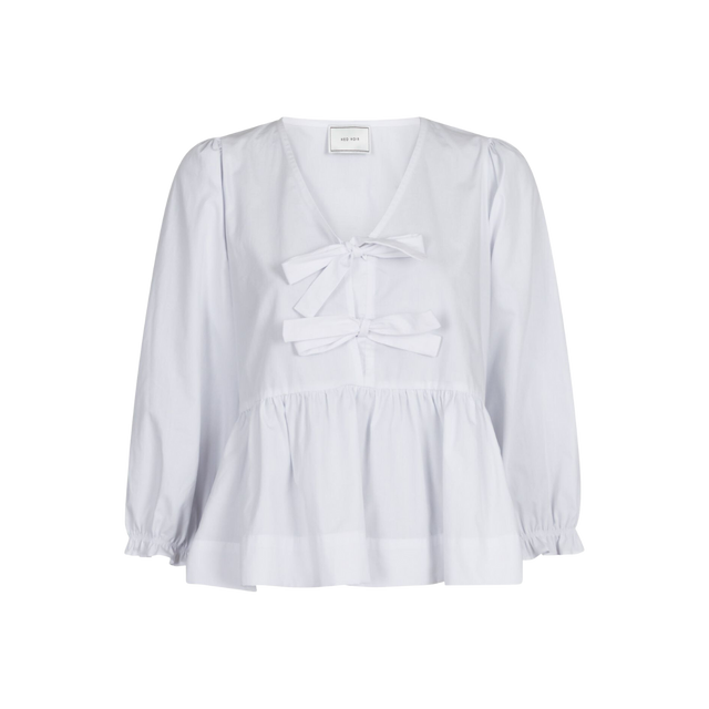 Neo Noir Bluse Bella Solid | Prinsesse2ben