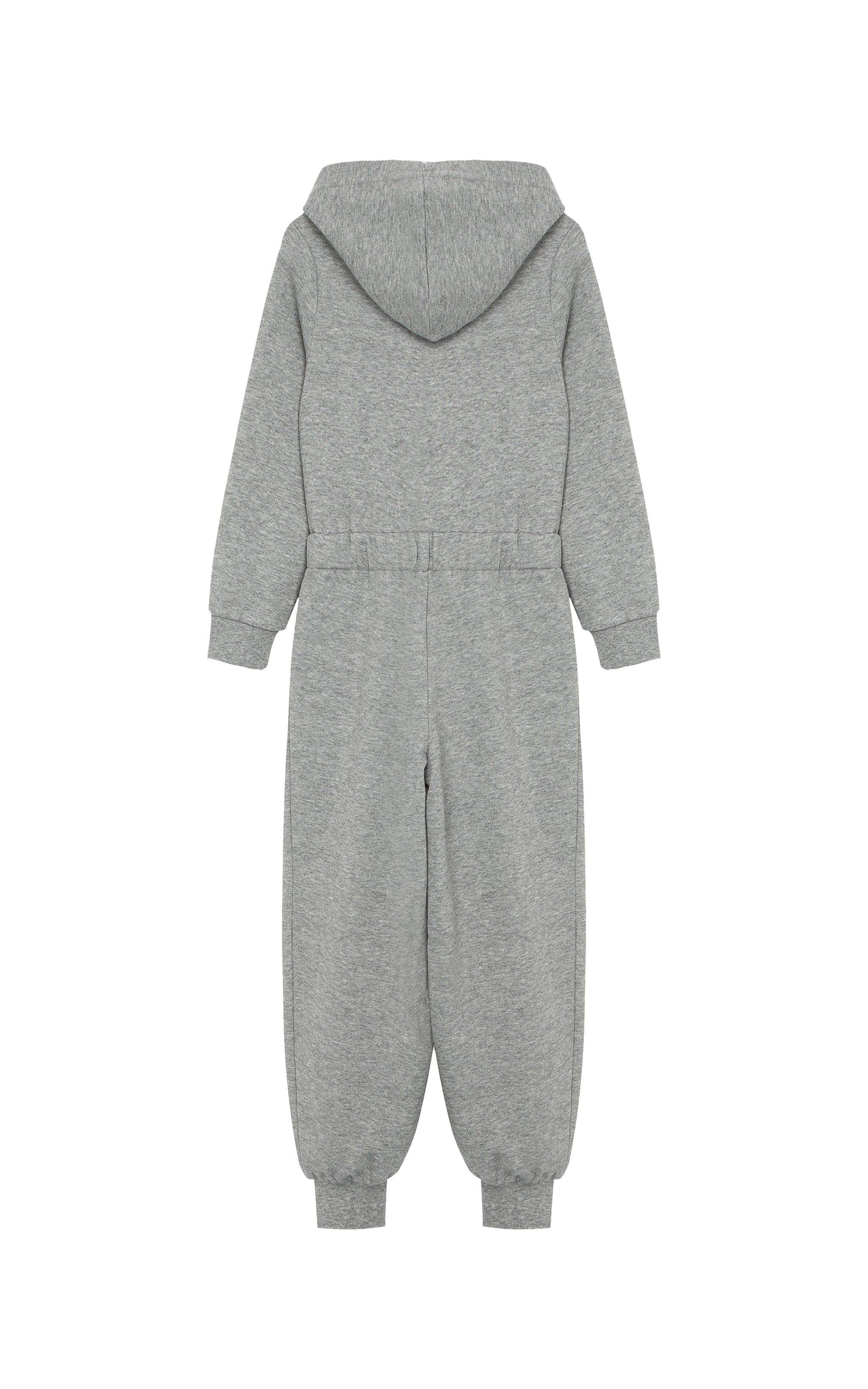 Wide Leg Long Sleeve Hoodie Jumpsuit | 2-4T