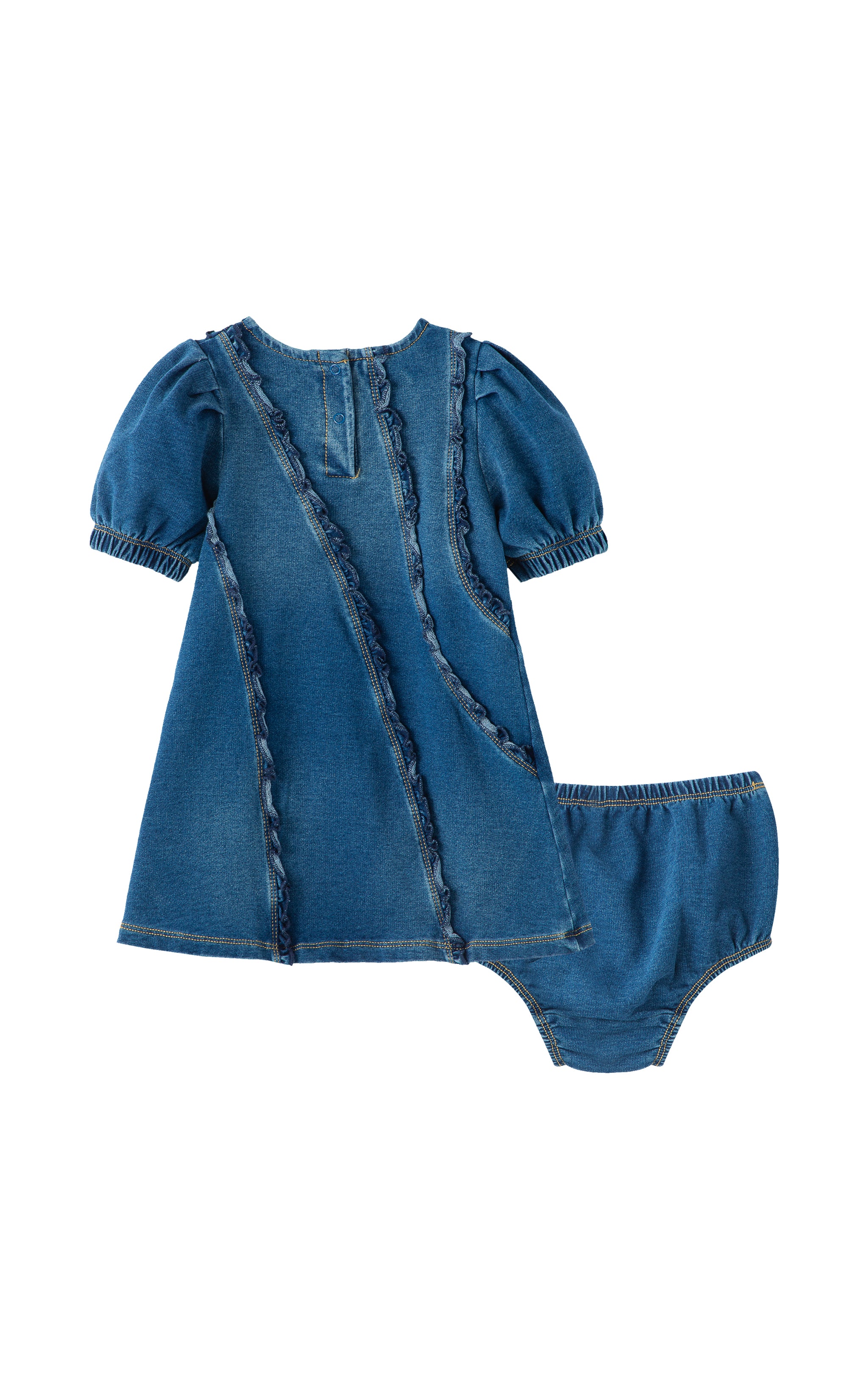 Asymmetrical Ruffle Dress | 12-24M