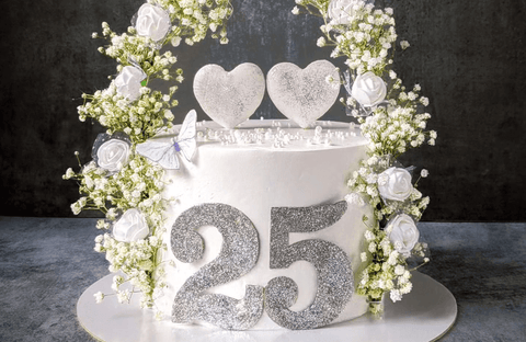 25th Anniversary cake