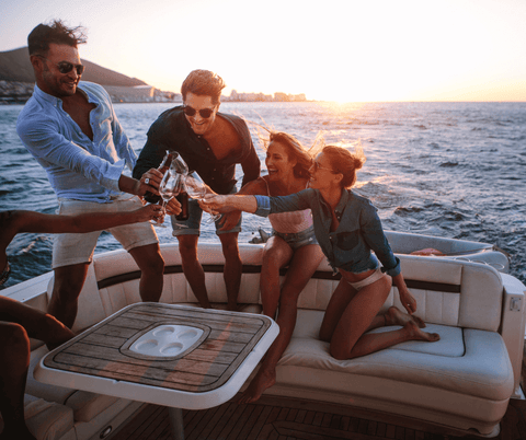 Rent a yacht for your 40th birthday