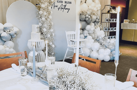 Choose a meaningful theme for a Baptism party