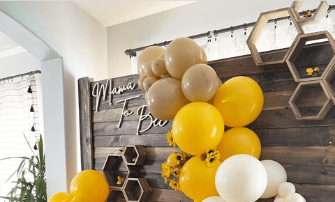 Bee-themed Baby Shower decorations