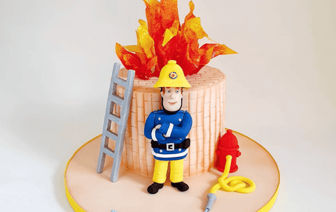 Fireman Sam cake