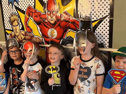 Justice League Photo Booth