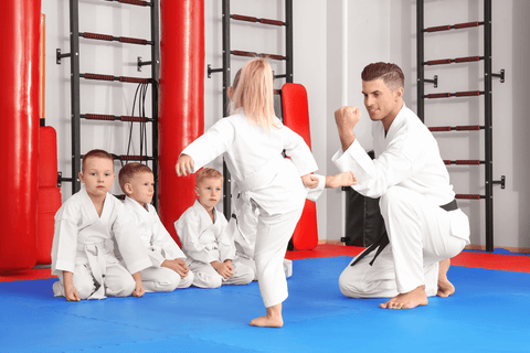 Karate Training and Games