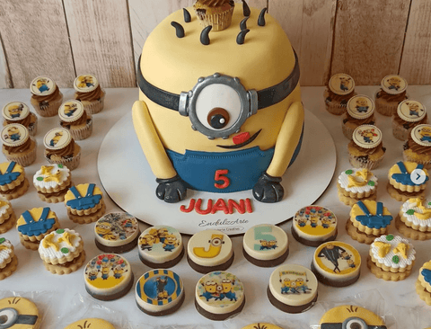 Minion-themed Cake