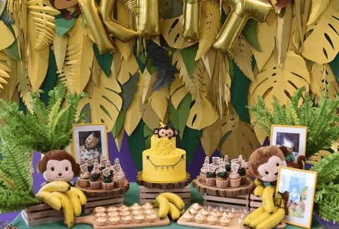 Monkey birthday party