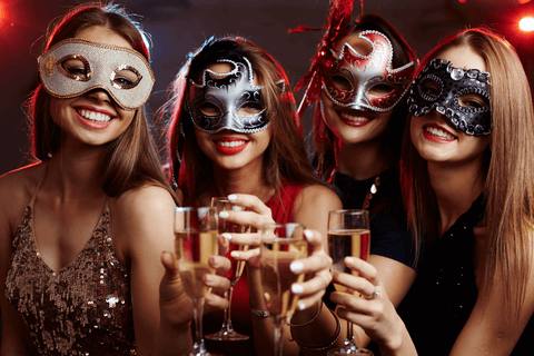 Masquerade Ball for a New Year's party