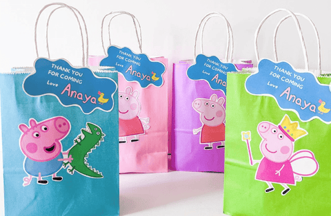 Peppa Pig party favors
