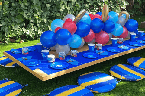 Sonic party decoration ideas