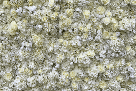 White Flower Wall