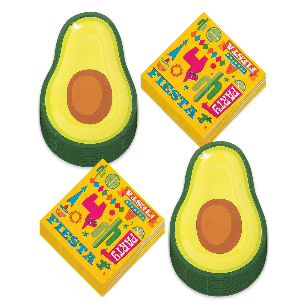 Fiesta Party Supplies for Cinco De Mayo Taco Night and 