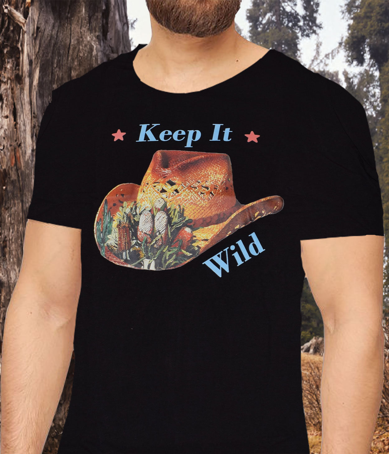 ''Premium Southwest T-SHIRTs- Keep it Wild, XL''