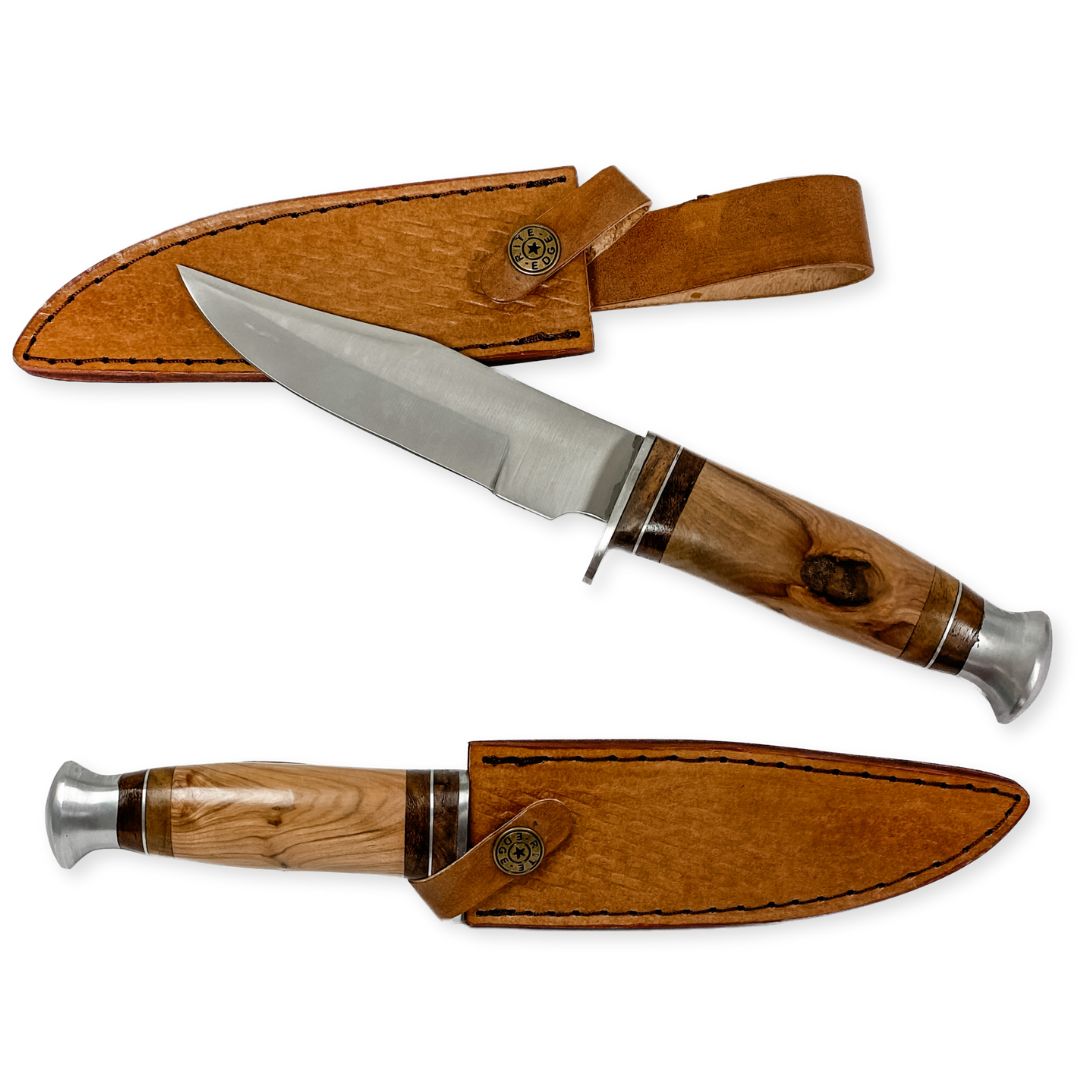 Olive Wood Bowie KNIVES