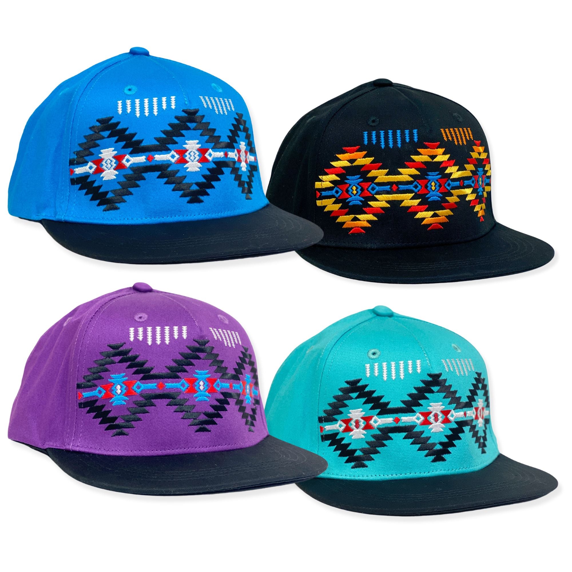 ''Southwest Embroidered ''''Birds of Prey'''' Snapback HATS''