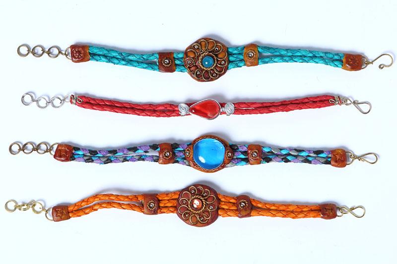 Handcrafted LEATHER Bracelets